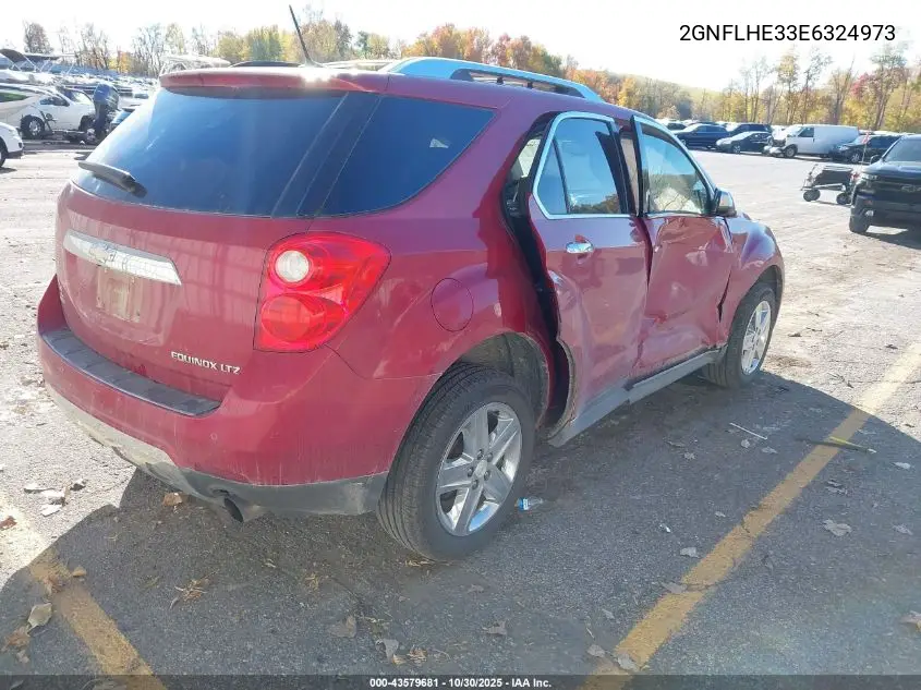 2GNFLHE33E6324973 2014 Chevrolet Equinox Ltz