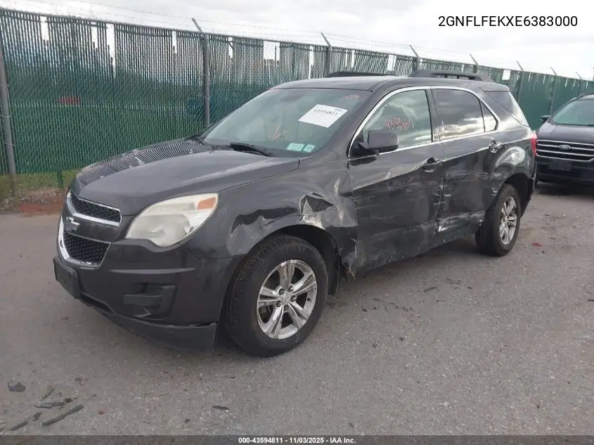 2GNFLFEKXE6383000 2014 Chevrolet Equinox 1Lt