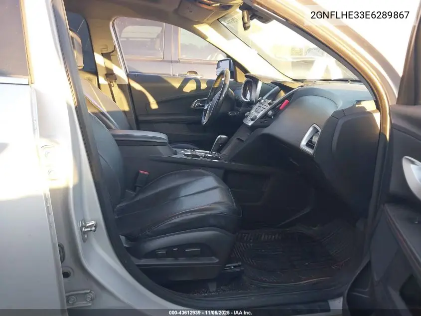 2GNFLHE33E6289867 2014 Chevrolet Equinox Ltz