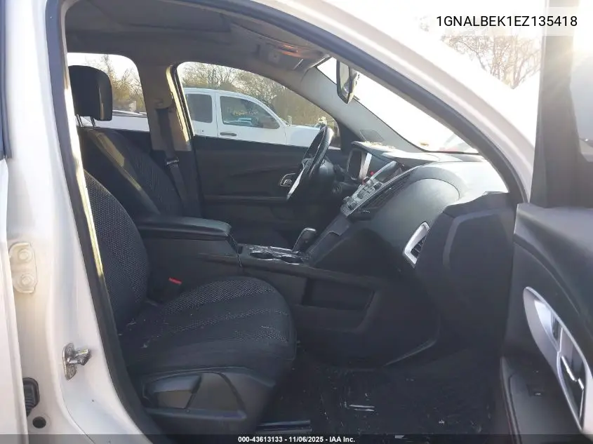 1GNALBEK1EZ135418 2014 Chevrolet Equinox 1Lt