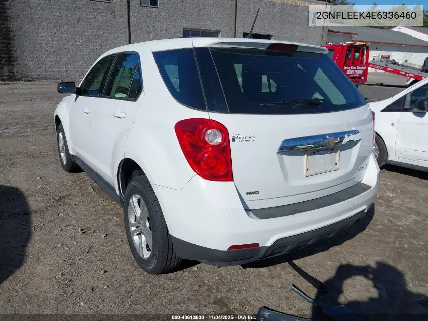 2GNFLEEK4E6336460 2014 Chevrolet Equinox Ls