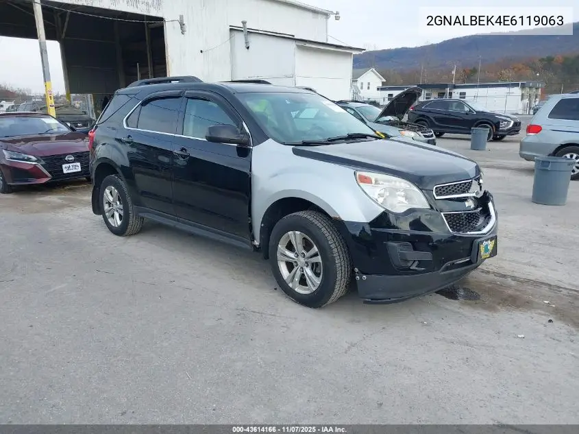 2GNALBEK4E6119063 2014 Chevrolet Equinox 1Lt