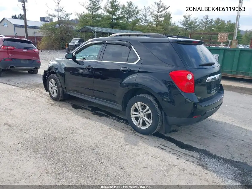 2GNALBEK4E6119063 2014 Chevrolet Equinox 1Lt