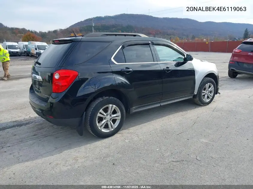 2GNALBEK4E6119063 2014 Chevrolet Equinox 1Lt
