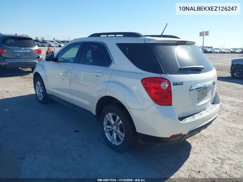 1GNALBEKXEZ126247 2014 Chevrolet Equinox 1Lt