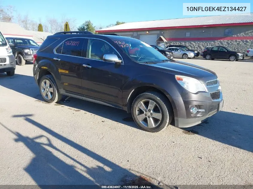 1GNFLGEK4EZ134427 2014 Chevrolet Equinox 2Lt