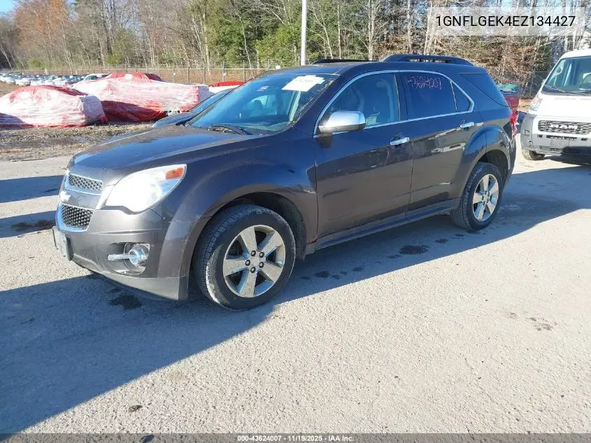 1GNFLGEK4EZ134427 2014 Chevrolet Equinox 2Lt