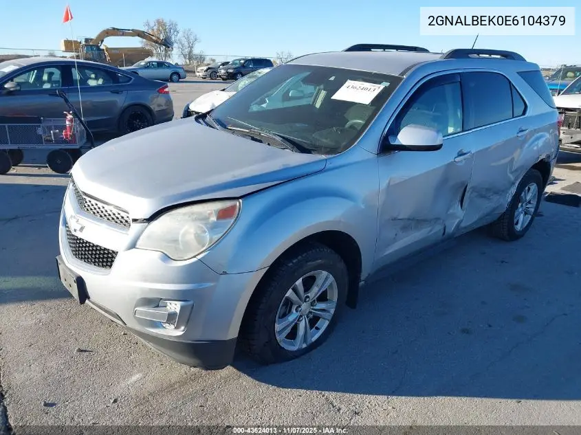2GNALBEK0E6104379 2014 Chevrolet Equinox 1Lt