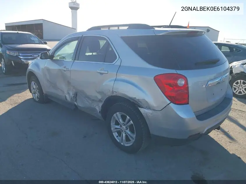 2GNALBEK0E6104379 2014 Chevrolet Equinox 1Lt
