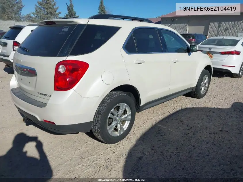 1GNFLFEK6EZ104419 2014 Chevrolet Equinox 1Lt