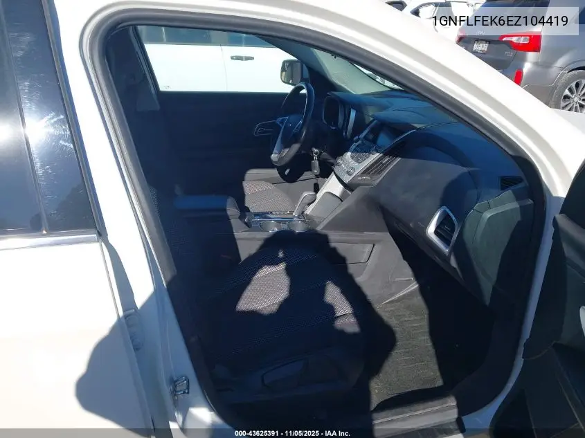 1GNFLFEK6EZ104419 2014 Chevrolet Equinox 1Lt