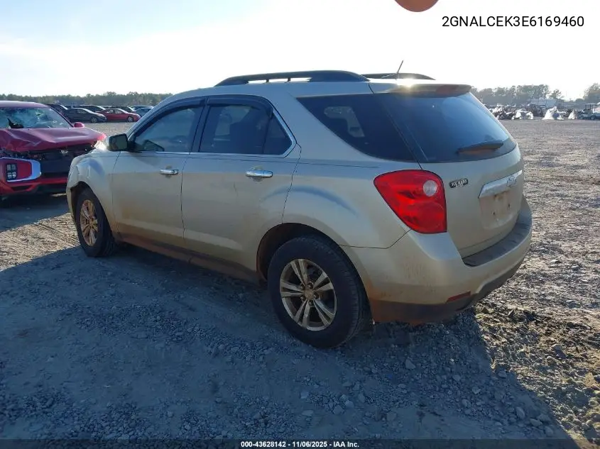 2GNALCEK3E6169460 2014 Chevrolet Equinox 2Lt