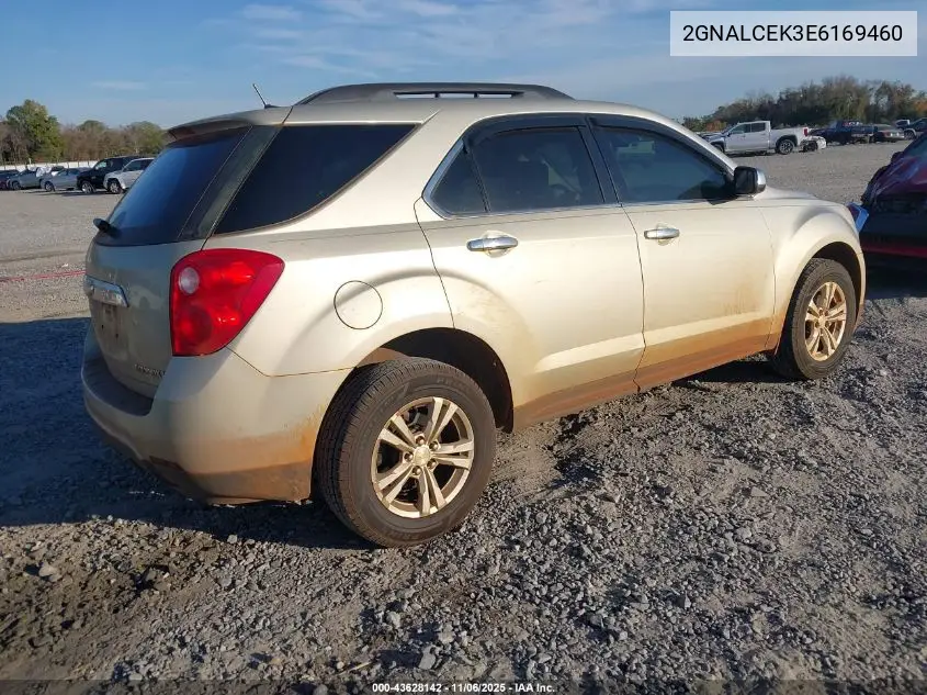 2GNALCEK3E6169460 2014 Chevrolet Equinox 2Lt