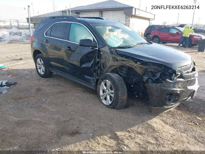 2GNFLFEKXE6263214 2014 Chevrolet Equinox 1Lt