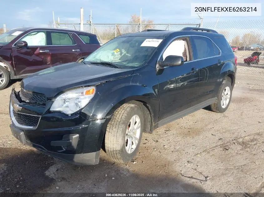 2GNFLFEKXE6263214 2014 Chevrolet Equinox 1Lt