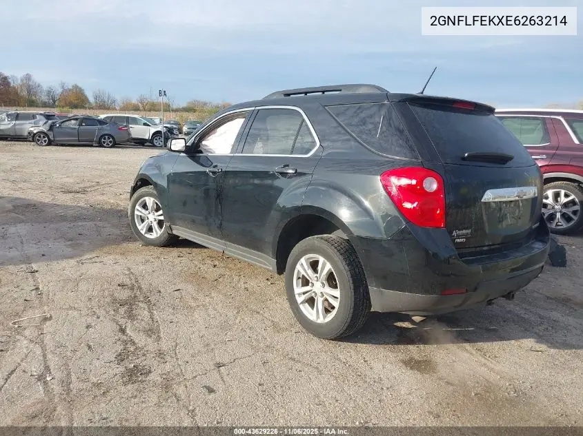 2GNFLFEKXE6263214 2014 Chevrolet Equinox 1Lt