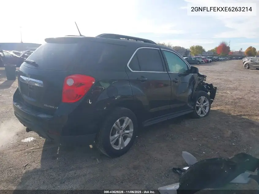 2GNFLFEKXE6263214 2014 Chevrolet Equinox 1Lt