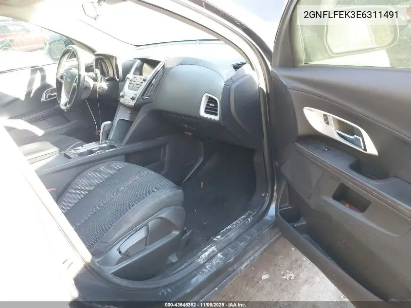2GNFLFEK3E6311491 2014 Chevrolet Equinox 1Lt