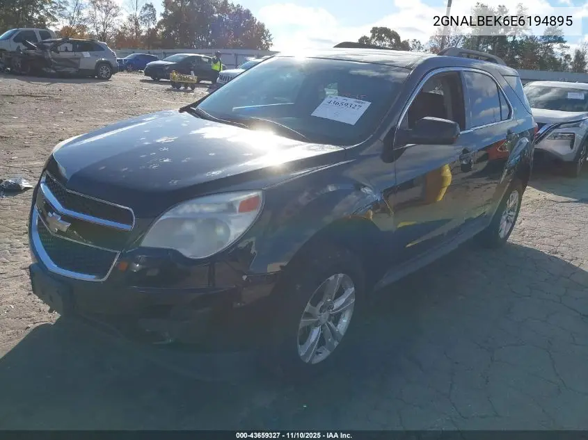 2GNALBEK6E6194895 2014 Chevrolet Equinox 1Lt