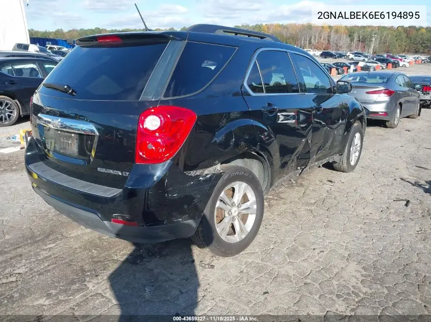 2GNALBEK6E6194895 2014 Chevrolet Equinox 1Lt