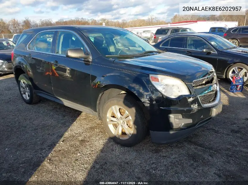 2GNALAEK8E6202957 2014 Chevrolet Equinox Ls