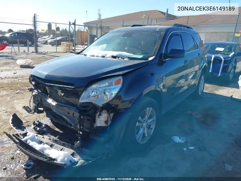 2GNALCEK3E6149189 2014 Chevrolet Equinox 2Lt