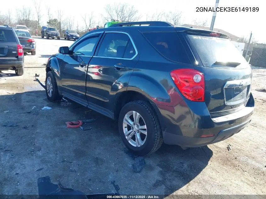 2GNALCEK3E6149189 2014 Chevrolet Equinox 2Lt