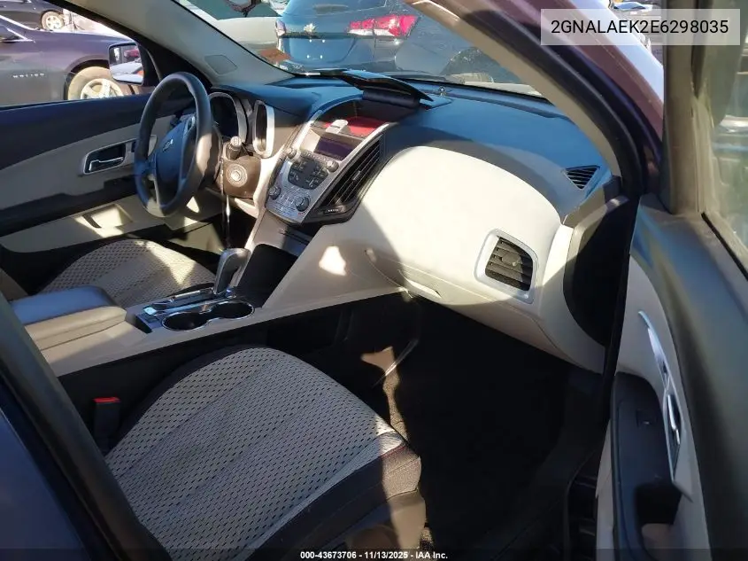 2GNALAEK2E6298035 2014 Chevrolet Equinox Ls