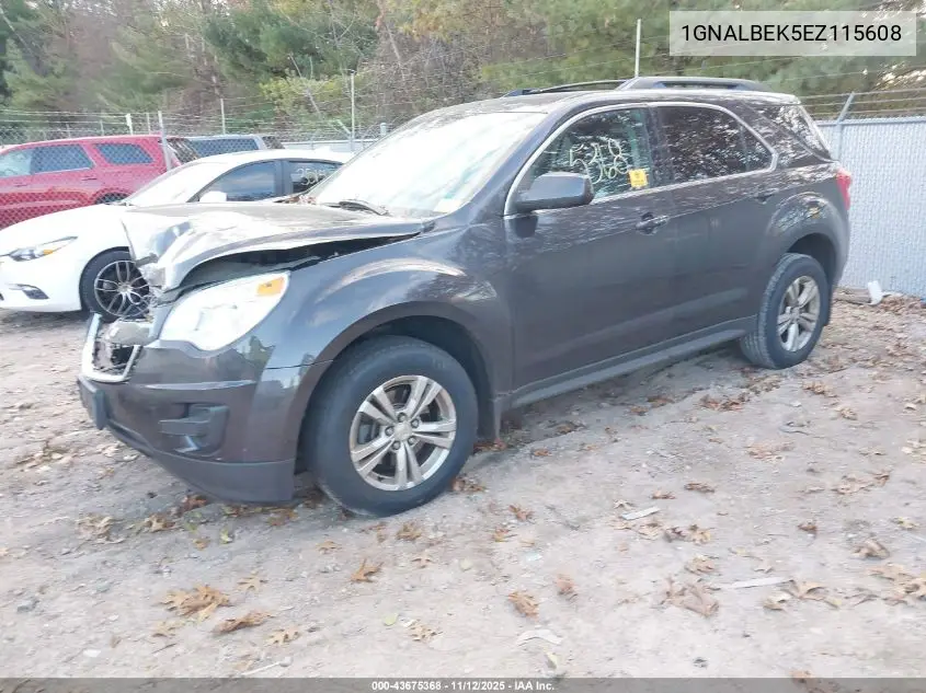 1GNALBEK5EZ115608 2014 Chevrolet Equinox 1Lt