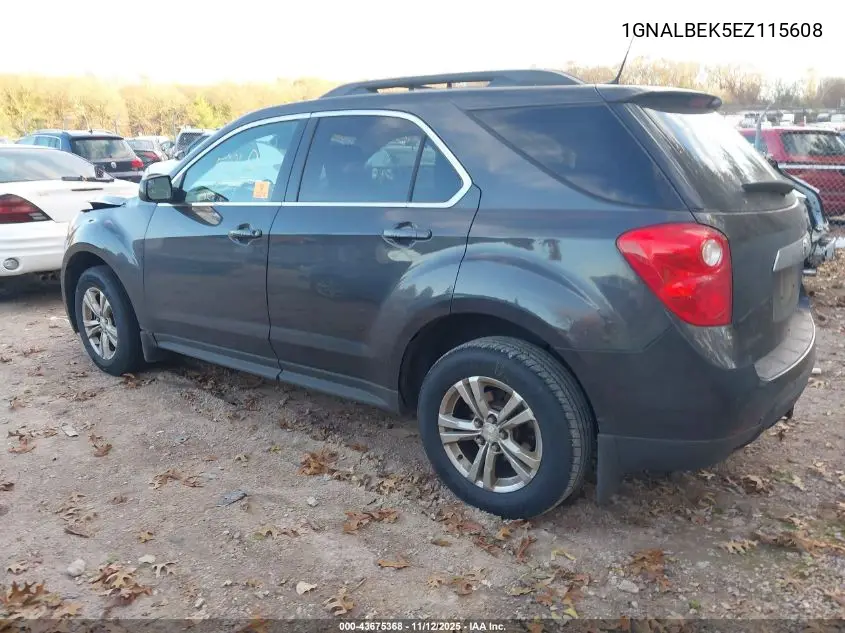 1GNALBEK5EZ115608 2014 Chevrolet Equinox 1Lt
