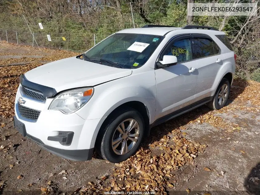 2GNFLFEK0E6293547 2014 Chevrolet Equinox 1Lt