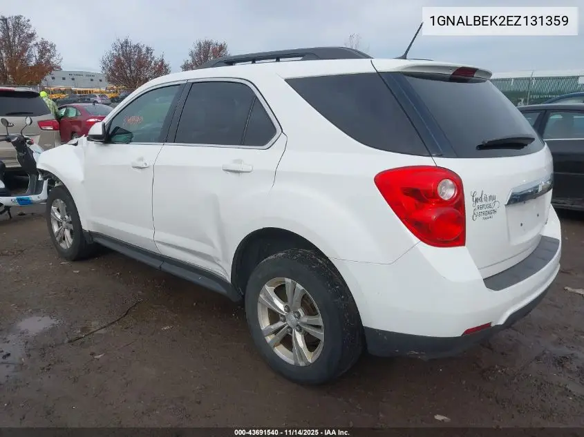 1GNALBEK2EZ131359 2014 Chevrolet Equinox 1Lt