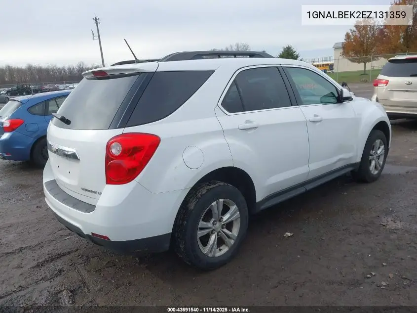 1GNALBEK2EZ131359 2014 Chevrolet Equinox 1Lt