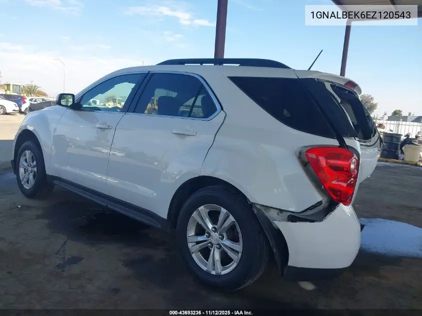 1GNALBEK6EZ120543 2014 Chevrolet Equinox 1Lt