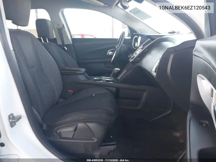 1GNALBEK6EZ120543 2014 Chevrolet Equinox 1Lt