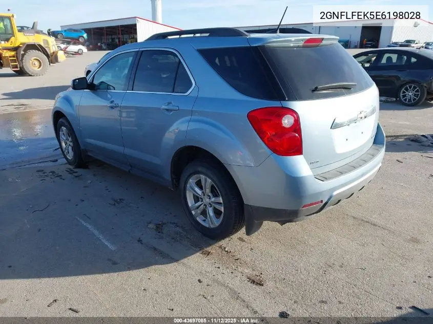 2GNFLFEK5E6198028 2014 Chevrolet Equinox 1Lt