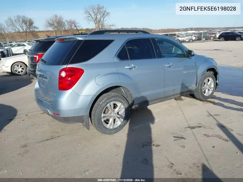 2GNFLFEK5E6198028 2014 Chevrolet Equinox 1Lt