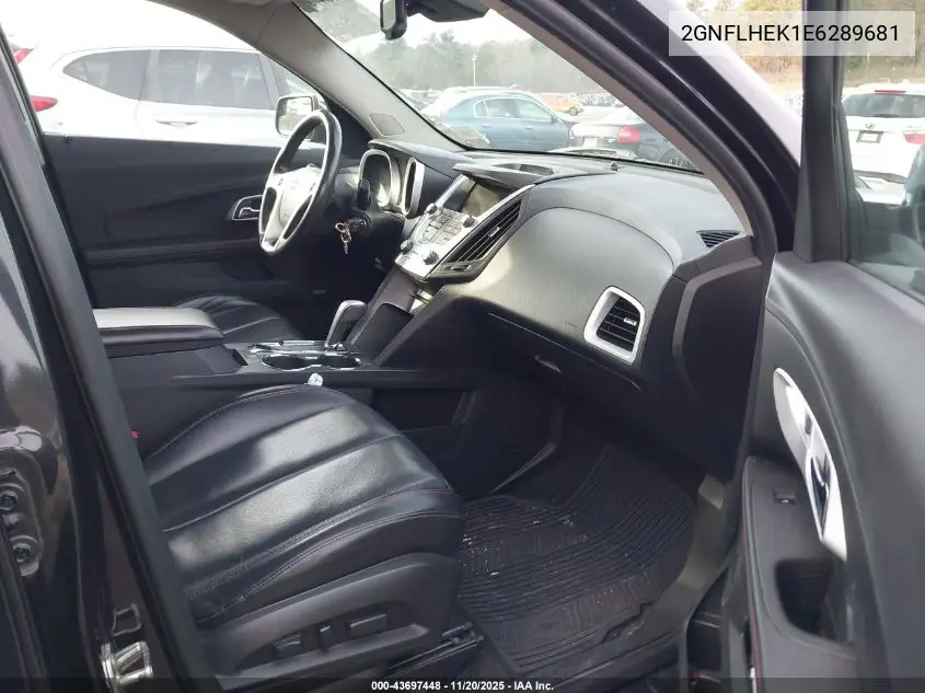 2GNFLHEK1E6289681 2014 Chevrolet Equinox Ltz
