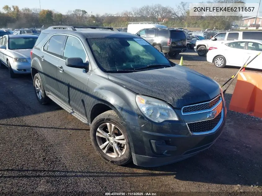 2GNFLFEK4E6211657 2014 Chevrolet Equinox 1Lt