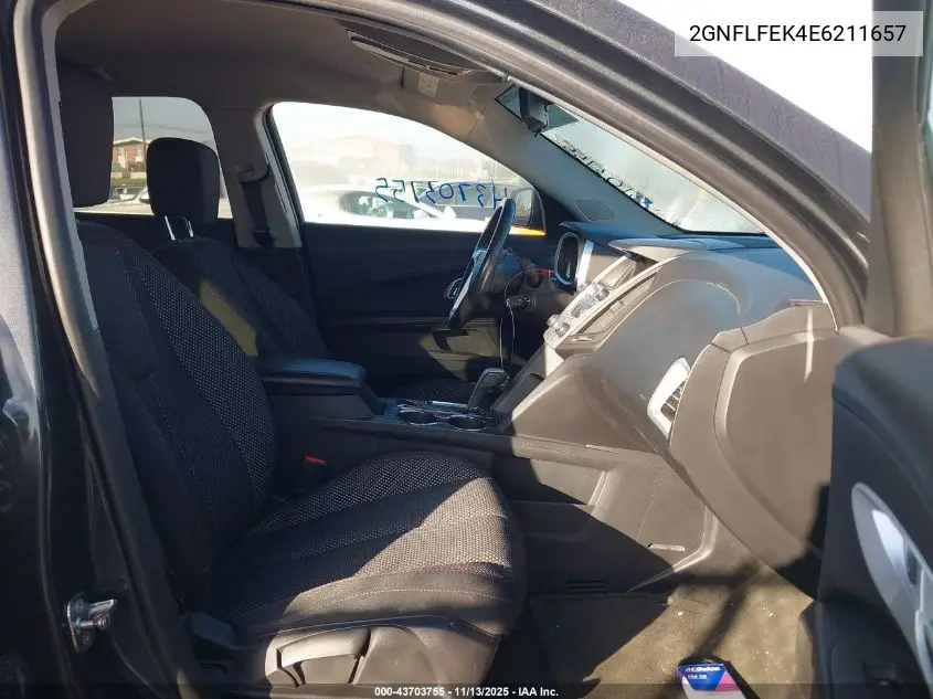 2GNFLFEK4E6211657 2014 Chevrolet Equinox 1Lt
