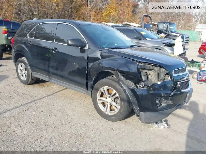 2GNALAEK9E1176902 2014 Chevrolet Equinox Ls
