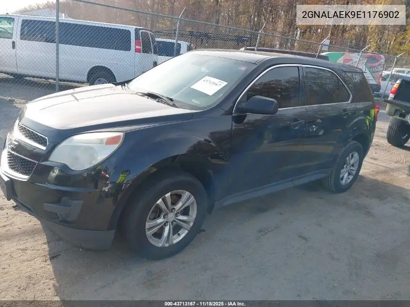 2GNALAEK9E1176902 2014 Chevrolet Equinox Ls