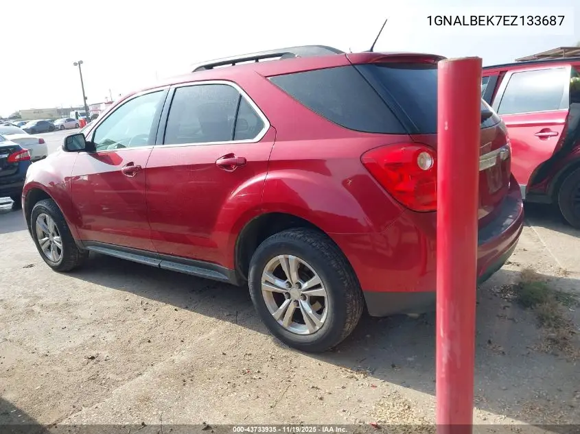 1GNALBEK7EZ133687 2014 Chevrolet Equinox 1Lt