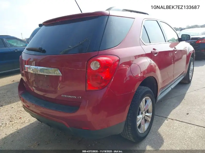 1GNALBEK7EZ133687 2014 Chevrolet Equinox 1Lt