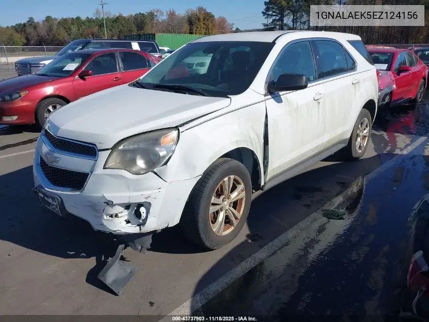 1GNALAEK5EZ124156 2014 Chevrolet Equinox Ls