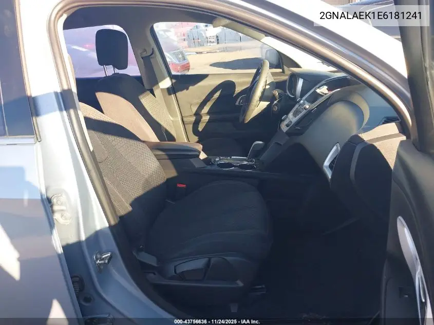 2GNALAEK1E6181241 2014 Chevrolet Equinox Ls