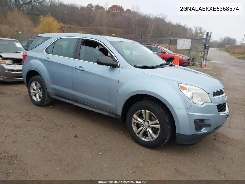 2GNALAEKXE6368574 2014 Chevrolet Equinox Ls