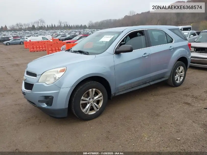 2GNALAEKXE6368574 2014 Chevrolet Equinox Ls