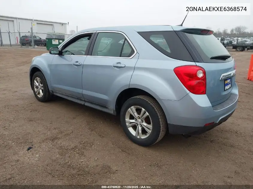 2GNALAEKXE6368574 2014 Chevrolet Equinox Ls