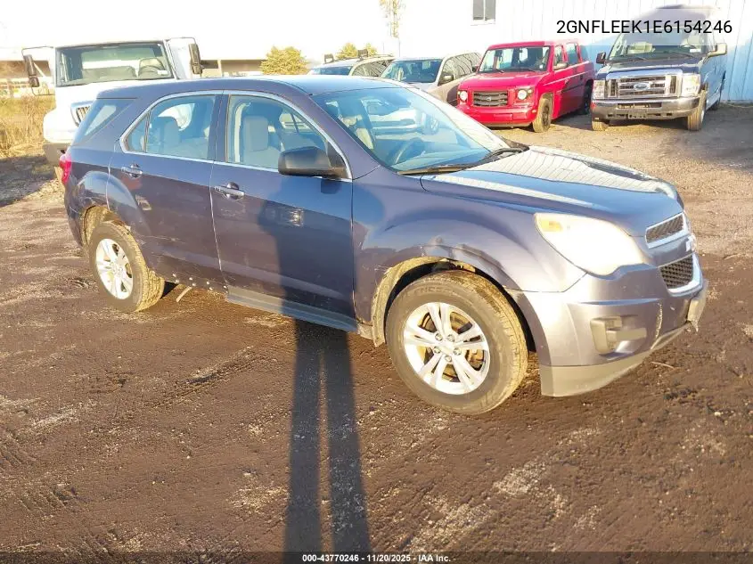 2GNFLEEK1E6154246 2014 Chevrolet Equinox Ls